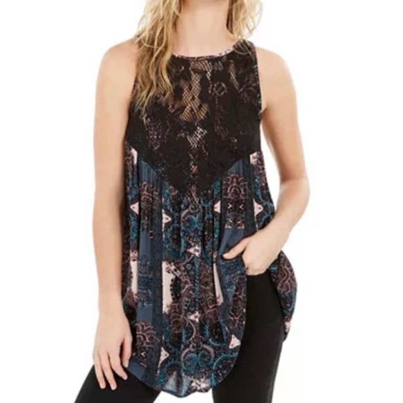 FREE PEOPLE $88 Count Me In Trapeze Dress Black - Picture 2 of 7